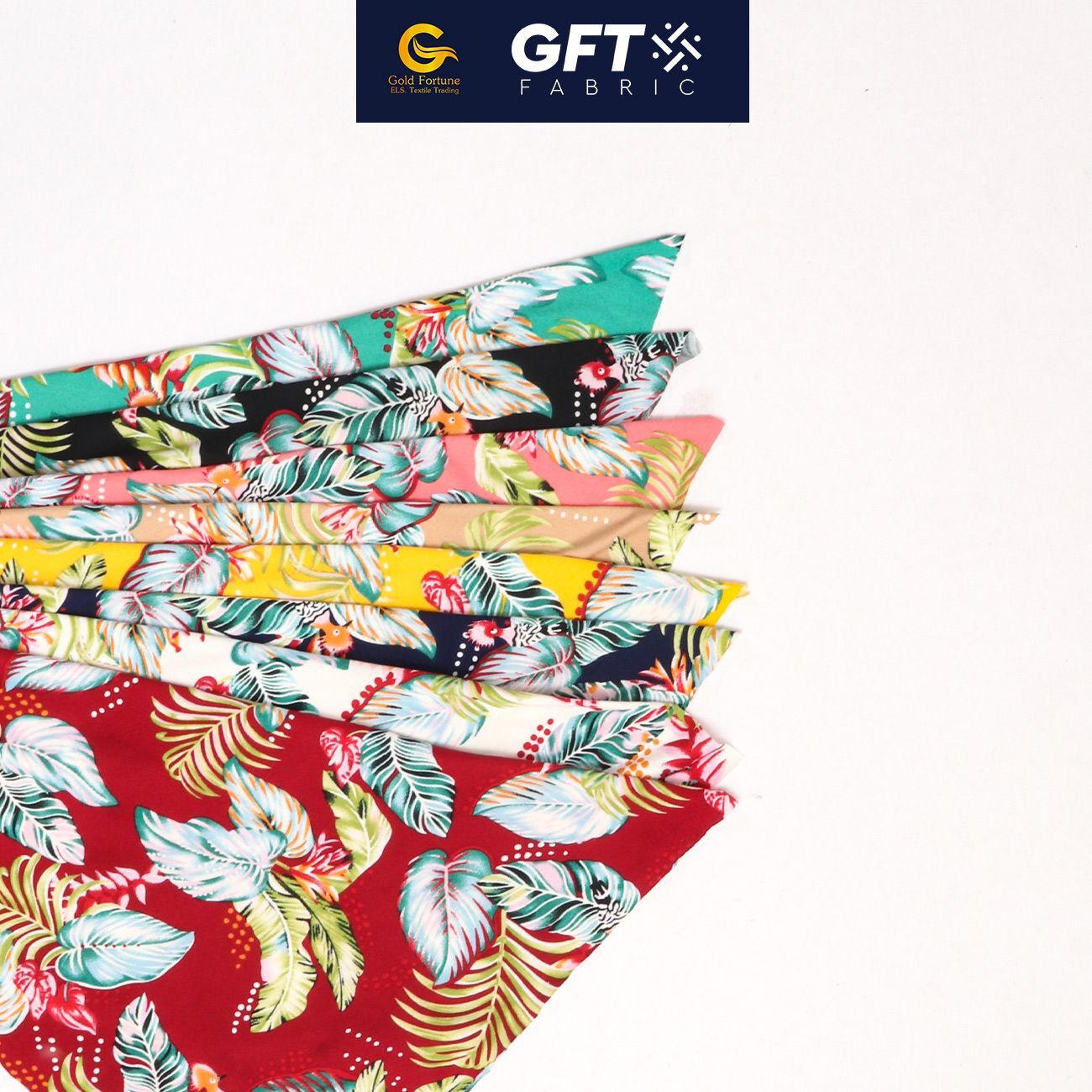 Cotton Spandex Leaves # 01