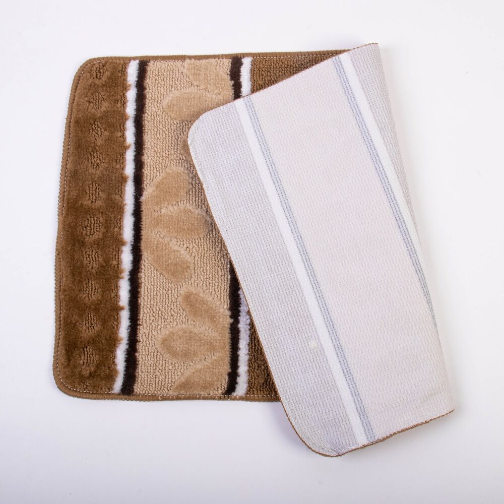 VELVET PILE DOORMAT BIG FLOWER - Image 5