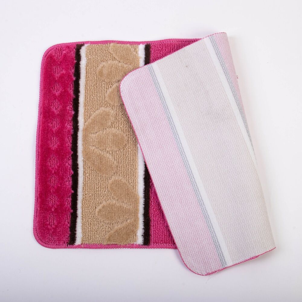 VELVET PILE DOORMAT BIG FLOWER - Image 2